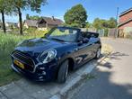 Blauwe Mini Cabrio 1.5 136pk uit 2019, dealer onderhouden, Auto's, Mini, Cabriolet, Origineel Nederlands, 1240 kg, Particulier