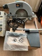 Hand cirkelzaag met toebehoren., Doe-het-zelf en Verbouw, Ophalen, Gebruikt, Cirkelzaag, 30 tot 70 mm
