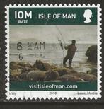Eiland Man 11, vissen, Postzegels en Munten, Postzegels | Europa | UK, Verzenden, Gestempeld