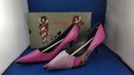 Ed Hardy pumps damesschoenen Panther-Fuchsia, maat 38,5. 4A3, Tweedehands verkoop, Tweedehands verkoop, Ophalen of Verzenden, Roze