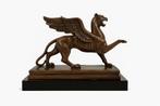 Griffioen bronzen beeld, Antiek en Kunst, Verzenden