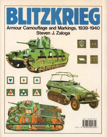 Blitzkrieg Armour Camouflage and Markings, 1939-1940 beschikbaar voor biedingen
