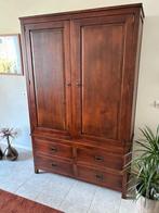 Eikenhouten kast, Ophalen, Gebruikt, 100 tot 150 cm, Eikenhout