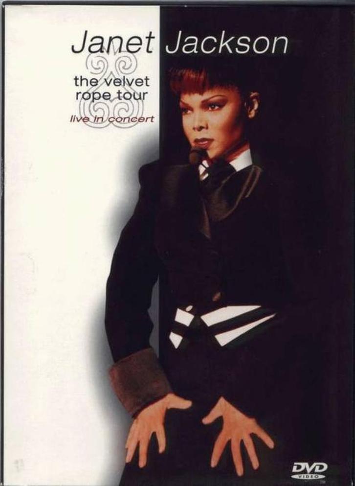 Janet Jackson - The Velvet Rope Tour, Cd's en Dvd's, Dvd's | Muziek en Concerten, Gebruikt, Muziek en Concerten, Alle leeftijden