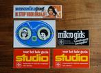 partij stickers - tv bode, Ophalen of Verzenden