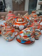 Japans theeservies - Draak motief, Antiek en Kunst, Ophalen of Verzenden