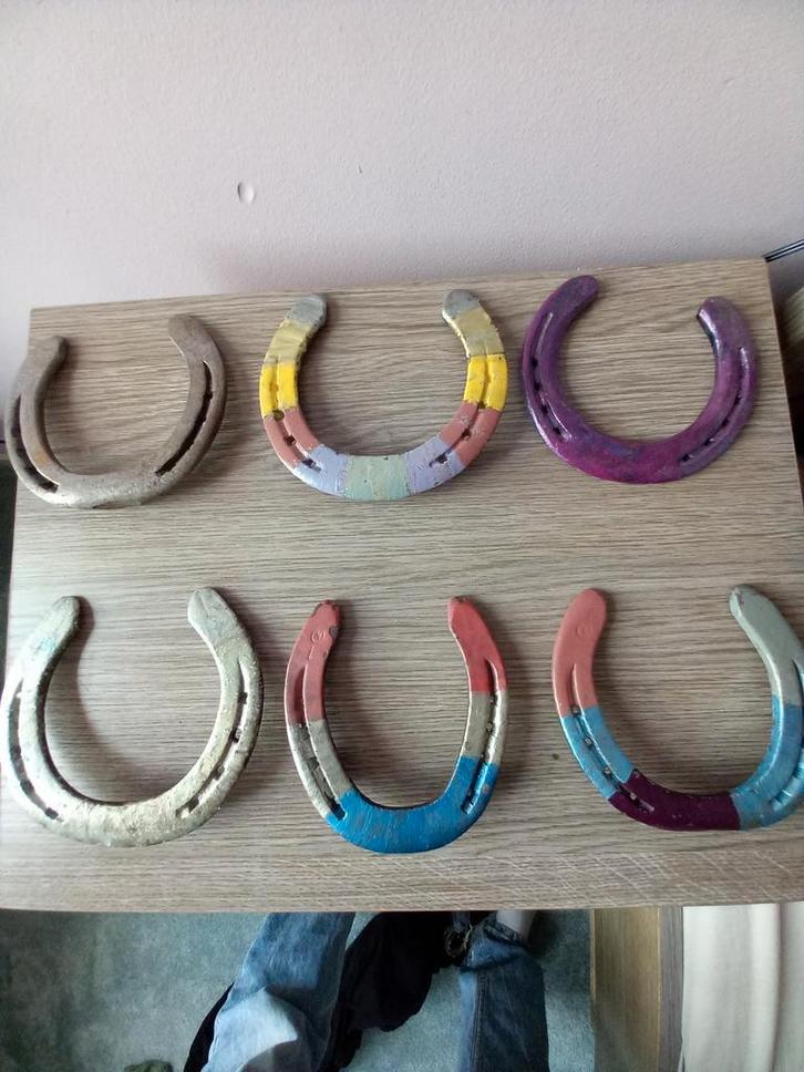 Mooie (gedecoreerde) hoefijzers, Antiek en Kunst, Kunst | Overige Kunst, Ophalen of Verzenden