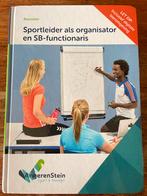 Sportleider als organisator en SB-functionaris, Boeken, Ophalen of Verzenden, Zo goed als nieuw, MBO