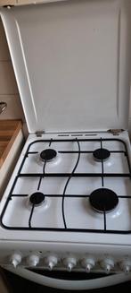 Gasfornuis met electrische oven., Ophalen, Gebruikt, 4 kookzones, Gas