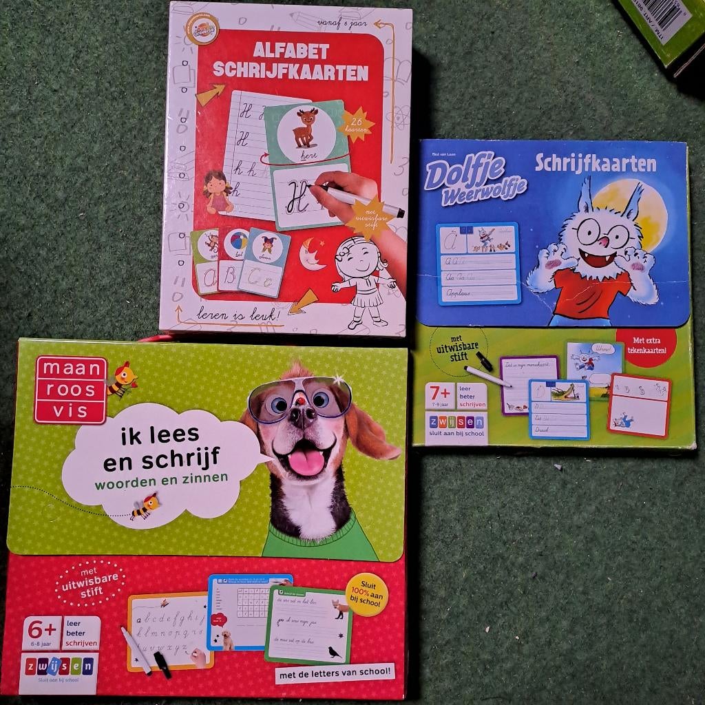 Schrijfkaarten, Ophalen of Verzenden, Gebruikt, Taal en Lezen