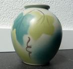 Bay Keramik vaas 880 14 vintage West-Germany bolvaas spritz, Gebruikt, Aardewerk of Porselein, Ophalen of Verzenden, Minder dan 50 cm