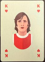 Spelkaart Johan Cruyff Ajax van The Cool Club, Verzamelen, Verzenden, Zo goed als nieuw, Ajax, Poster, Plaatje of Sticker