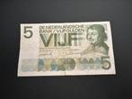 5 Gulden biljet 1966 vondel, Ophalen of Verzenden, 5 gulden