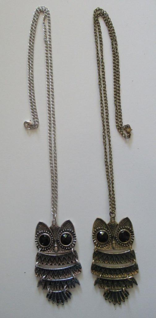 Kettingen met uil, Sieraden, Tassen en Uiterlijk, Kettingen, Nieuw, Overige materialen, Zilver, Met hanger, Ophalen
