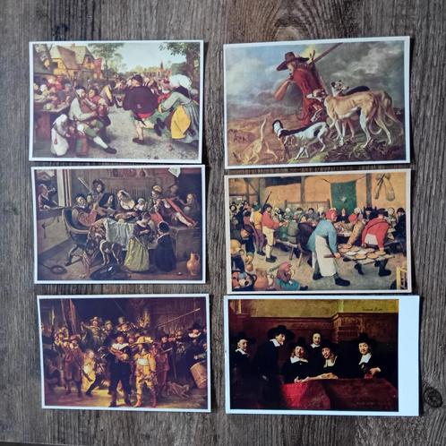 Kaarten van Schilders, Kunst, Antiek en Kunst, Kunst | Tekeningen en Foto's, Ophalen of Verzenden