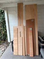 Restpartij Hout - Vuren, Eiken, Multiplex hardhout/populier, Doe-het-zelf en Verbouw, Hout en Planken, Ophalen, Gebruikt, Minder dan 25 mm