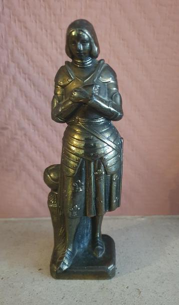 Messing Beeldje van Jeanne d'Arc beschikbaar voor biedingen