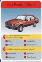 Kw3625 verzamelkaartje alfa romeo alfetta, Ophalen of Verzenden, Zo goed als nieuw, Auto's