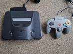 NINTENDO 64, Spelcomputers en Games, Spelcomputers | Nintendo 64, Ophalen of Verzenden, Gebruikt, Met 1 controller