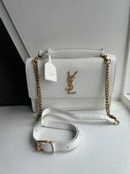 Yves saint laurent tas sunset blanc vintage, Ophalen of Verzenden, Zo goed als nieuw, Wit, Schoudertasje