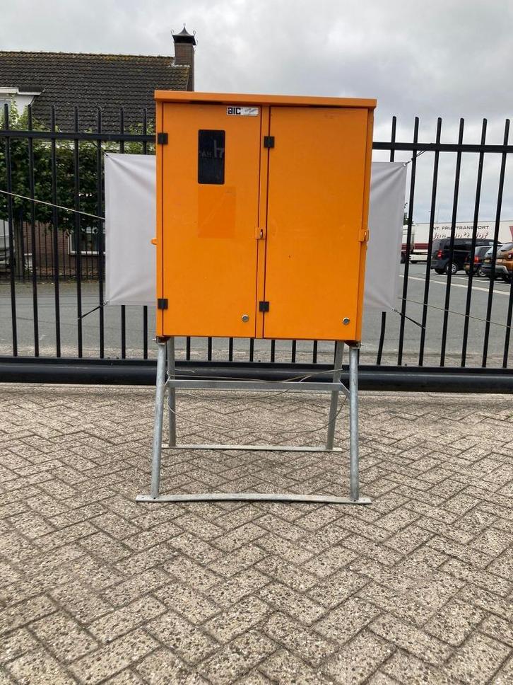 Merz bouwaansluitkast/bouwstroomkast/stroomkast 40A, Doe-het-zelf en Verbouw, Elektra en Kabels, Zo goed als nieuw, Overige typen