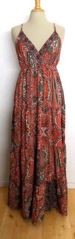 Ibiza/boho/hippie maxi stroken print jurk! M, Maat 38/40 (M), Overige kleuren, Verzenden, Zo goed als nieuw