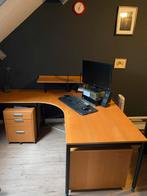 IKEA Bureau - Beuken - In hoogte verstelbaar, Ophalen, In hoogte verstelbaar, Zo goed als nieuw, Bureau