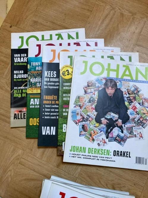 COMPLEET DE Voetbaltijdschriften JOHAN (OA AJAX FEYENOORD, Verzamelen, Sportartikelen en Voetbal, Zo goed als nieuw, Boek of Tijdschrift