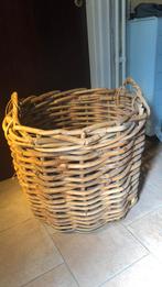 Grote rotan pot mand 65cm diameter, Huis en Inrichting, Woonaccessoires | Schalen en Manden, Ophalen, Gebruikt, Mand, Rond
