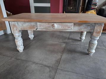 Brocante salontafel 