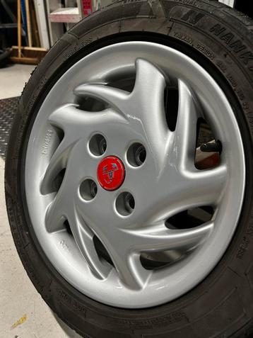 Fiat Seicento 165/55R13 banden met velgen – nette set! beschikbaar voor biedingen