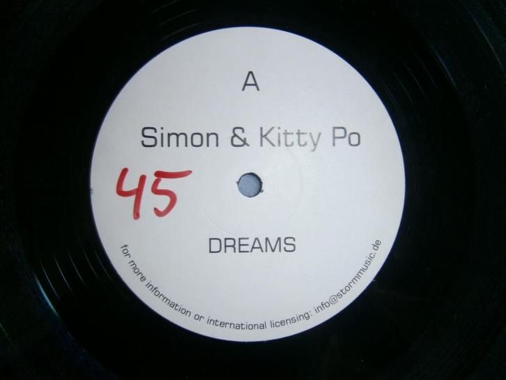 Simon & Kitty Po – Dreams / I Want To Show You. 2004 HandsUp, Cd's en Dvd's, Vinyl | Dance en House, Gebruikt, Dance Populair