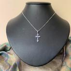 Tanzaniet hanger kruisje geluk beschermt meditatie uniek TIP, Sieraden, Tassen en Uiterlijk, Kettingen, Blauw, Nieuw, Ophalen of Verzenden