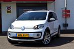 Volkswagen up! 1.0 cross up! Automaat, Navi, Airco, 5 Drs, 3, Auto's, Stof, Gebruikt, 4 stoelen, Wit