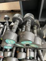 24 x 3 kg rubberen reebok dumbells dumbbel gewichten, Ophalen, Dumbbell, Gebruikt, Gewichten