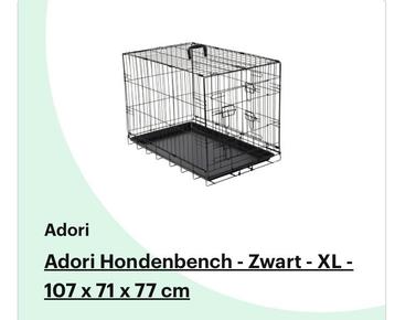 Adori Honden bench geschikt voor middelgrote honden beschikbaar voor biedingen