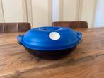 Tupperware magnetronschaal, Huis en Inrichting, Ophalen of Verzenden, Blauw, Schaal