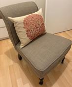 Leuk, neutraal bijzet stoeltje met 2 wieltjes, Huis en Inrichting, Ophalen, Hout, Gebruikt, Bruin