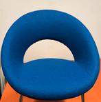 4 x Artifort Nina, Huis en Inrichting, Stoelen, Ophalen, Metaal, Blauw, Zo goed als nieuw