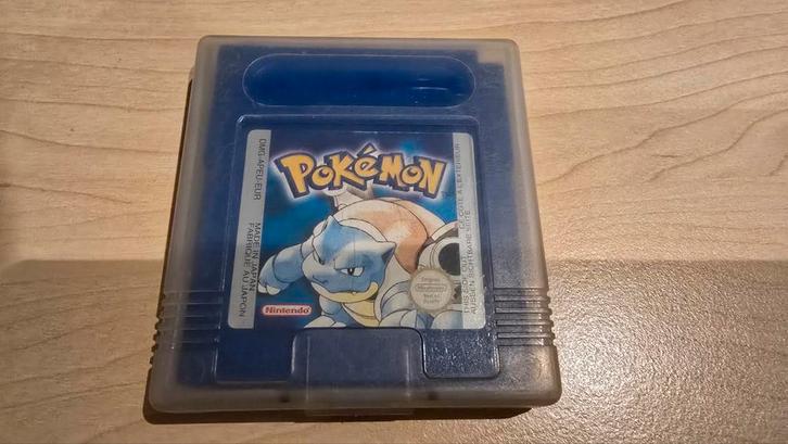 Pokemon Blue voor de Nintendo Game Boy, Spelcomputers en Games, Games | Nintendo Game Boy, Gebruikt, Role Playing Game (Rpg), 1 speler
