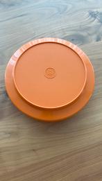 Groot oranje vintage Tupperware picknickbord, Ophalen of Verzenden, Zo goed als nieuw, Oranje