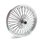 Fat spokes voorwiel chroom 3.50 x 21 enkele remschijf, Ophalen, Petroleumhavenweg 26, Info@taco-motos.com, Nieuw