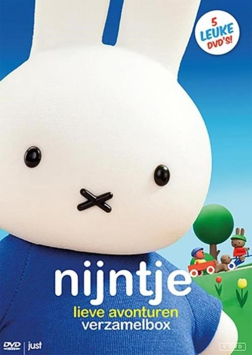 Nijntje - Lieve Avonturen 5 dvd Box, Sealed en Origineel, Cd's en Dvd's, Dvd's | Tekenfilms en Animatie, Nieuw in verpakking, Europees