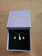 Oorbellen met ketting zilver, Ophalen, Zo goed als nieuw, Zilver, Zilver