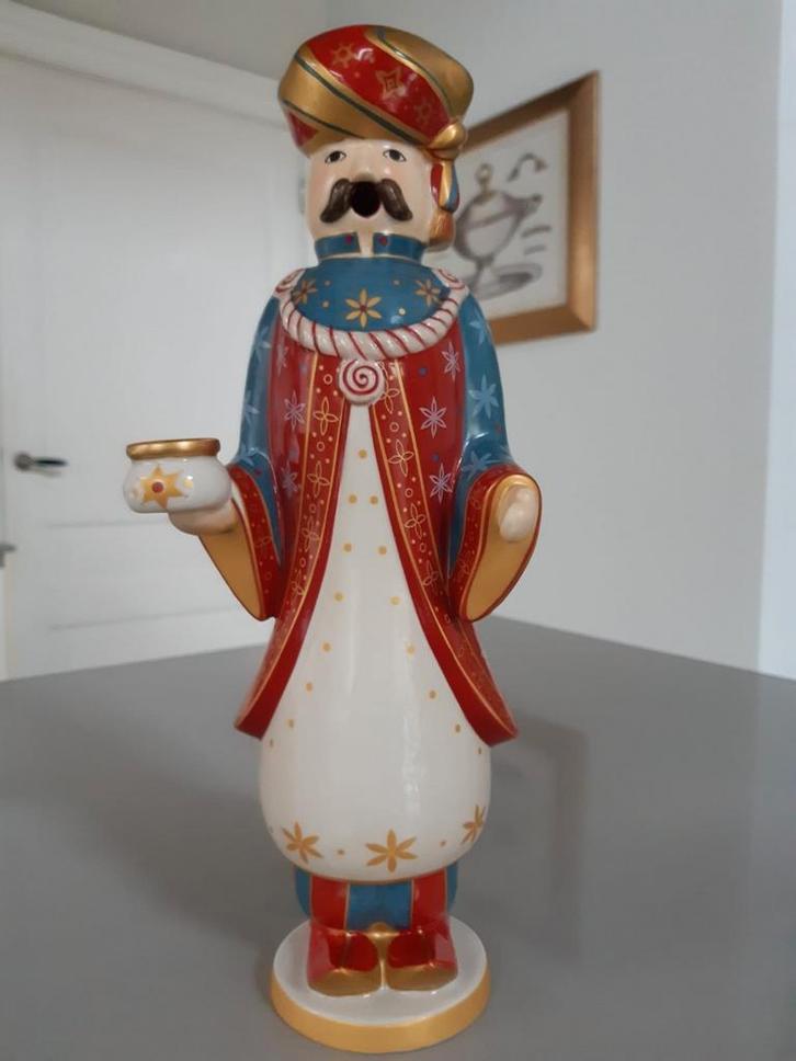 Kerst Villeroy en Boch Nostalgic Light Koning Caspar, Diversen, Kerst, Zo goed als nieuw, Ophalen of Verzenden