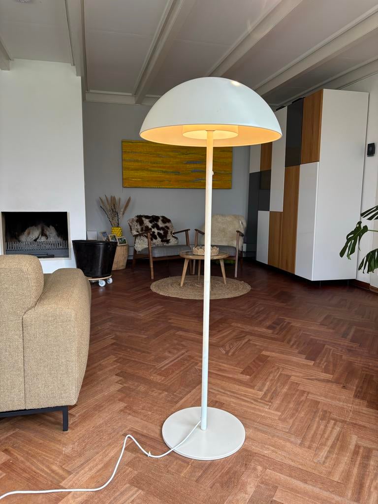 Vintage IKEA paddenstoel lamp mushroom, Ophalen, Gebruikt, Metaal, Minder dan 100 cm