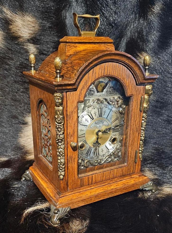 WUBA WARMINK JWA tafelklokje, Antiek en Kunst, Antiek | Klokken, Ophalen