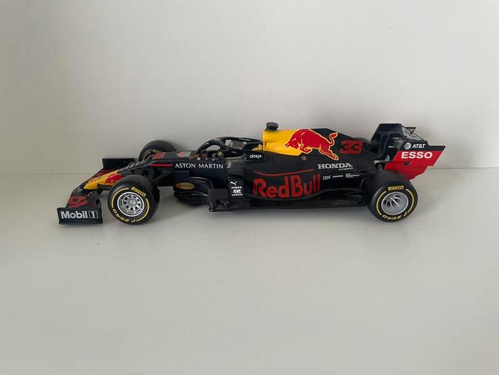 Max Verstappen schaalmodel 1:24 F1 auto Jumbo, Hobby en Vrije tijd, Modelauto's | 1:24, Overige typen, Bburago, Ophalen of Verzenden