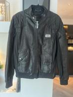 Philipp Plein Leren Jas - Maat L - Uniek!, Kleding | Heren, Ophalen of Verzenden, Gedragen, Maat 52/54 (L), Zwart