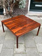 Vintage salontafel Deens mahonie 1960 mid century modern, Ophalen, 50 tot 100 cm, Zo goed als nieuw, Minder dan 50 cm